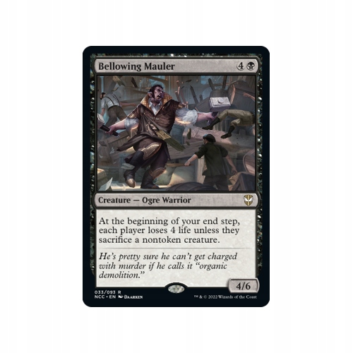 Mtg Bellowing Mauler (Rare)