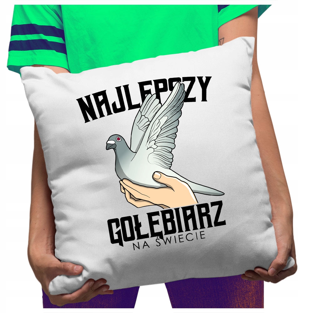 

Śmieszna Poduszka Najlepszy Gołębiarz na świecie