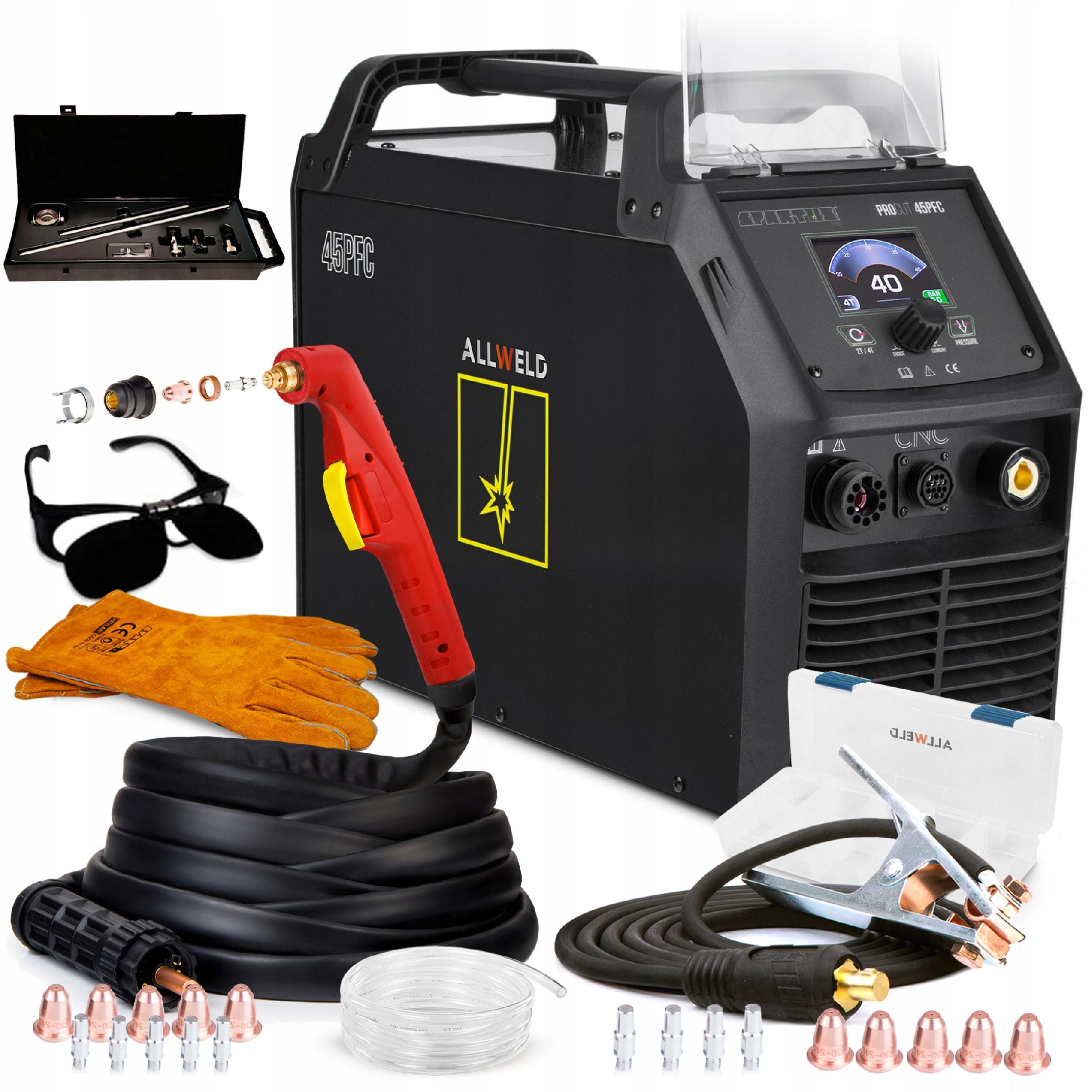 Plazmová Řezačka Plazmová Spartus Pro Cut 45 Cnc 230V 40A 25 MM Igbt Pfc