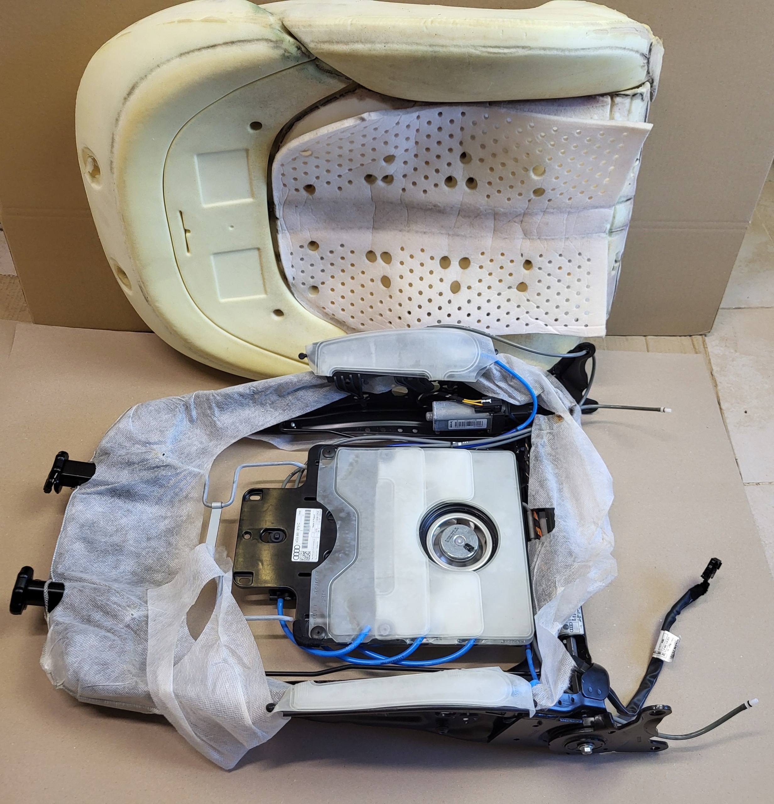 кресло перед правое диффузор Вентиляторы Audi C7 A7 4G oe