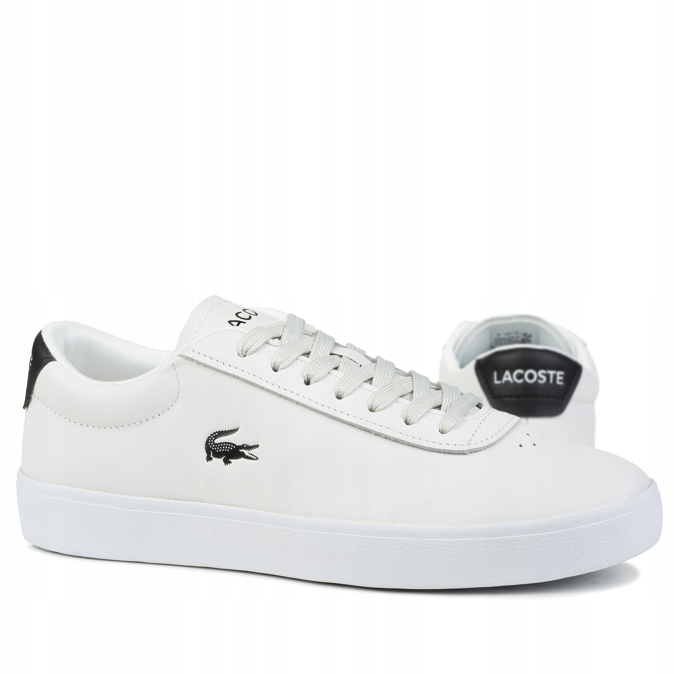 Boty Lacoste Baseshot Evo 225 750SMA0031147, retro klasika 46