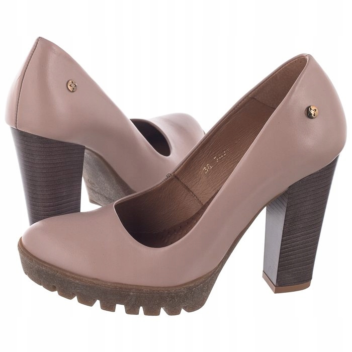 

Buty Damskie Czółenka Maciejka Beżowe 02629-28