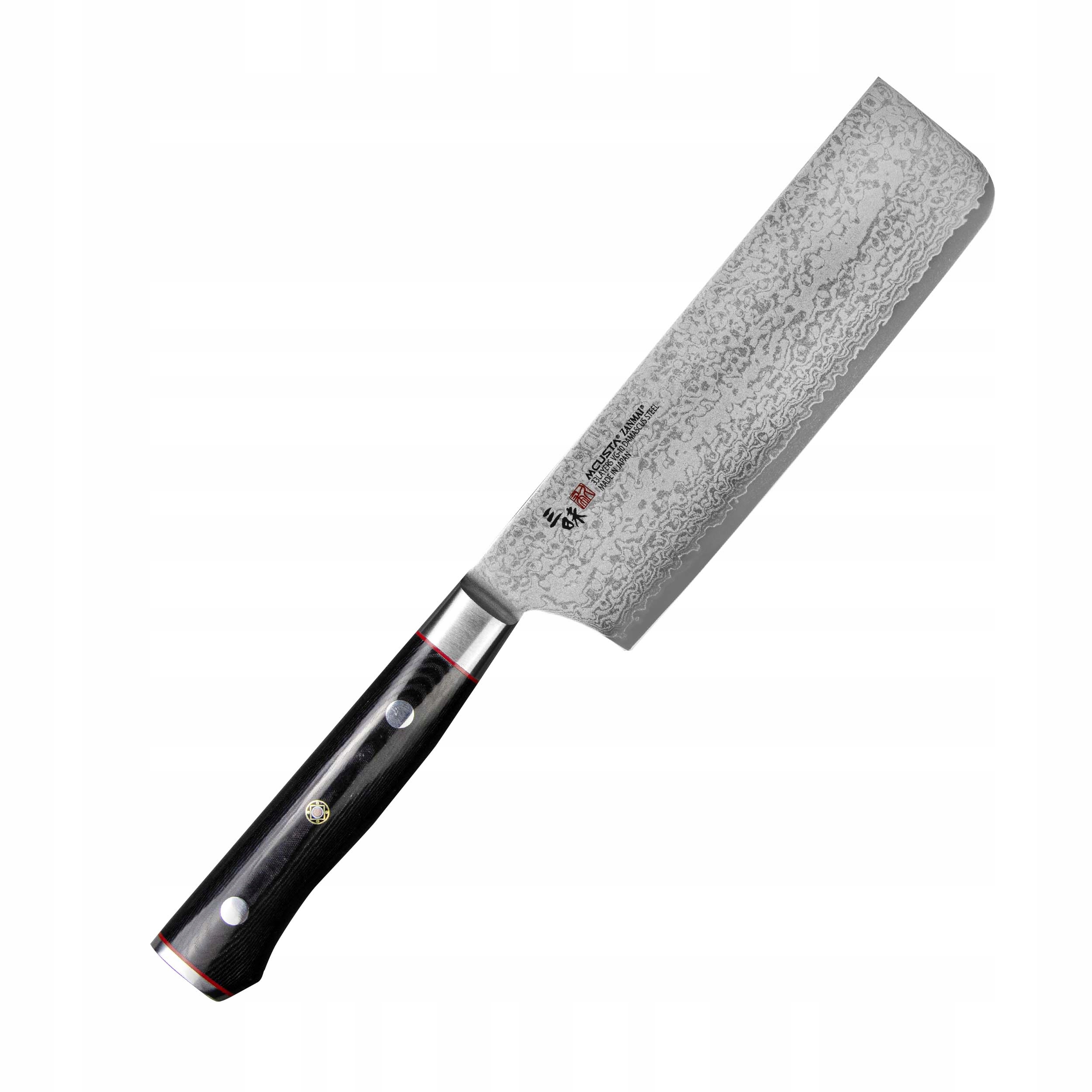 Mcusta Zanmai VG-10 Pro Zebra Japonský nôž Nakiri 16,5 cm