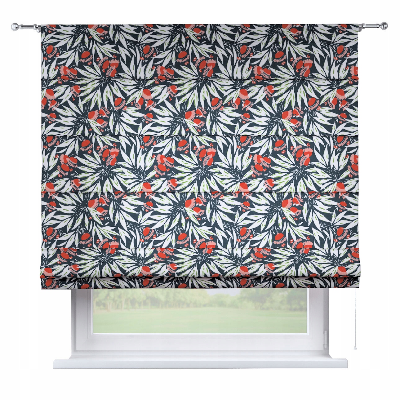 Hotová římská roleta Torino 120 x 160 cm modrá