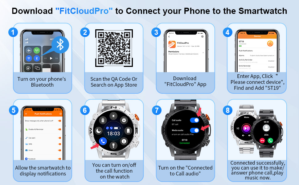 Smartwatch Zegarek SPORTOWY BLUETOOTH ROZMOWY AMOLED 2PASKI LIGE SMARTWATCH Marka Inna