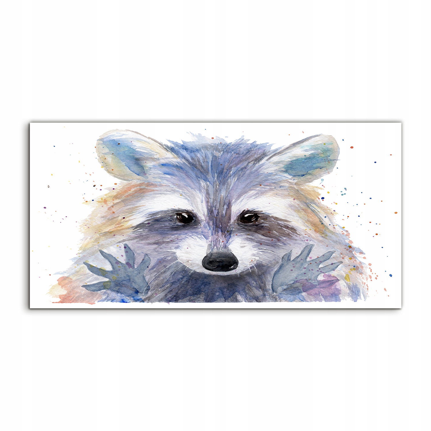 Fotoobraz akryl 140x70 závesný Akvarely Prístrešok práce