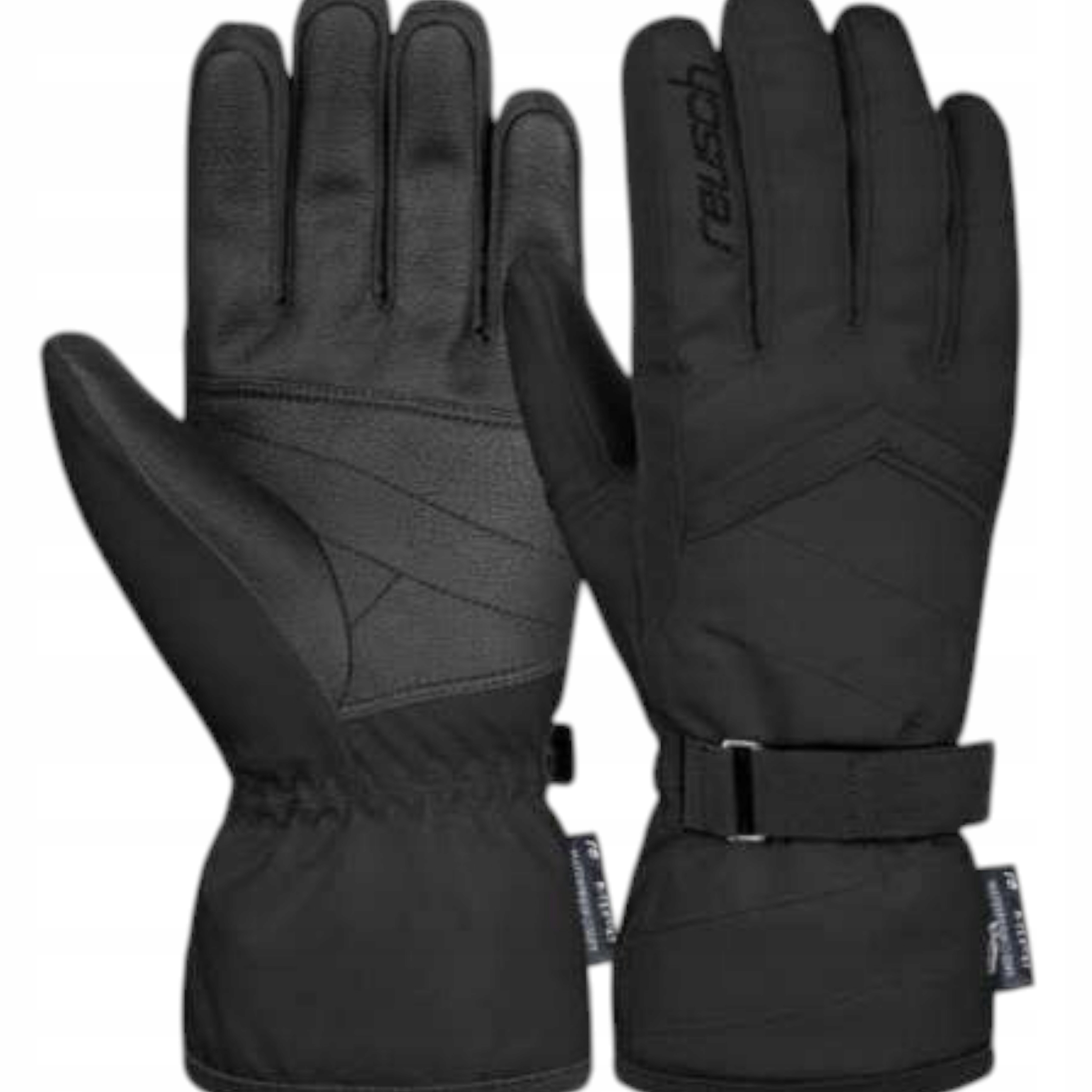 Rękawice Narciarskie Na Narty Zimę Ciepłe L Reusch Moni R-tex Xt