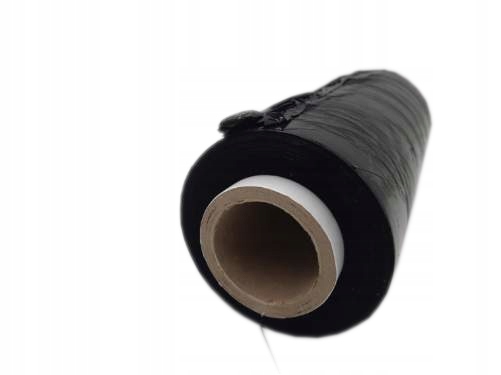 

Folia Stretch Czarna szerokość 25cm 1,50kg 160%/23