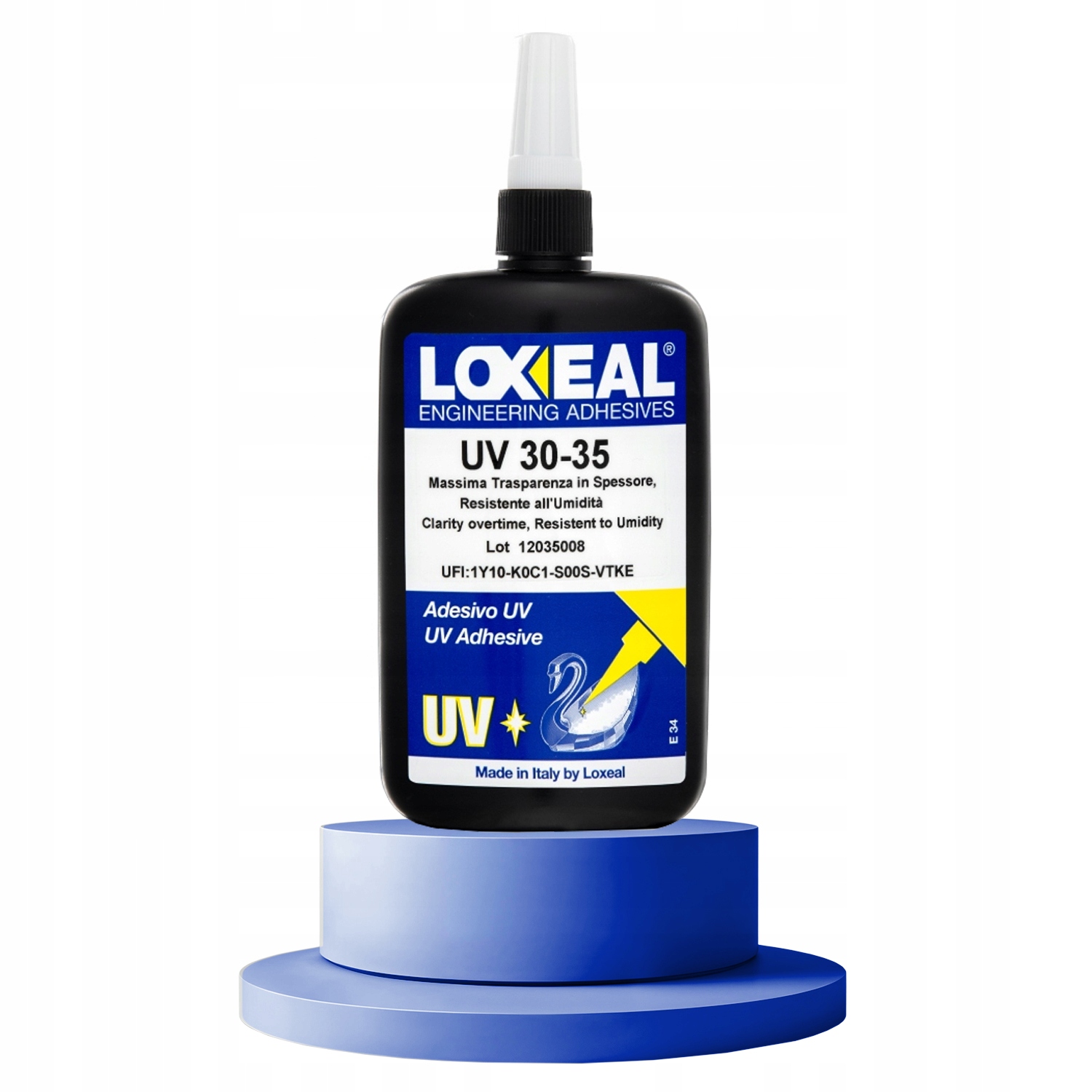 Klej Uv Do Szkła I Metalu Bezbarwny Odporny Na Wilgoć Loxeal 30-35 250 ml