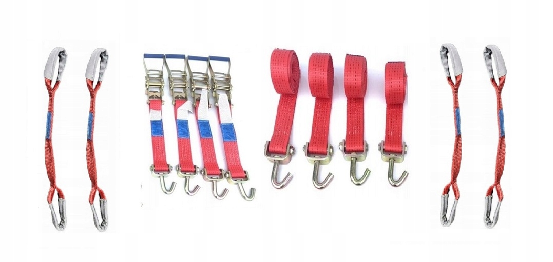 Pásy pro autolavety silniční asistence Pásy 4T 3M S postrojem Zesílená Zašitá 4%