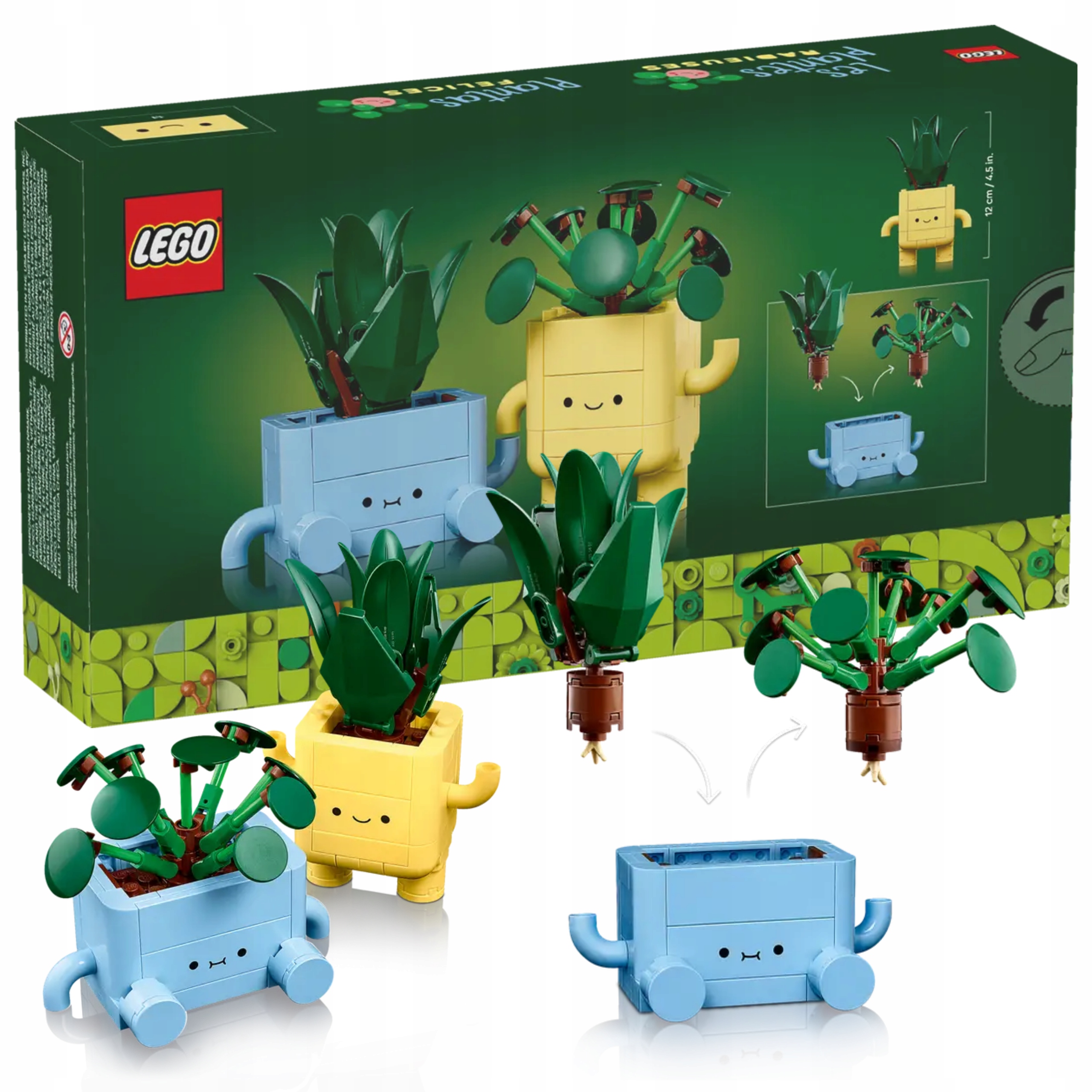 Lego Botanicals 10349 Wesołe Roślinki Kwiaty W Doniczce Rośliny 217el.