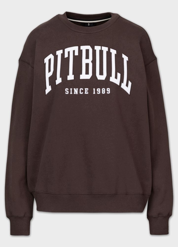 Dámská mikina crewneck Pitbull, volný střih, silná tkanina Norton