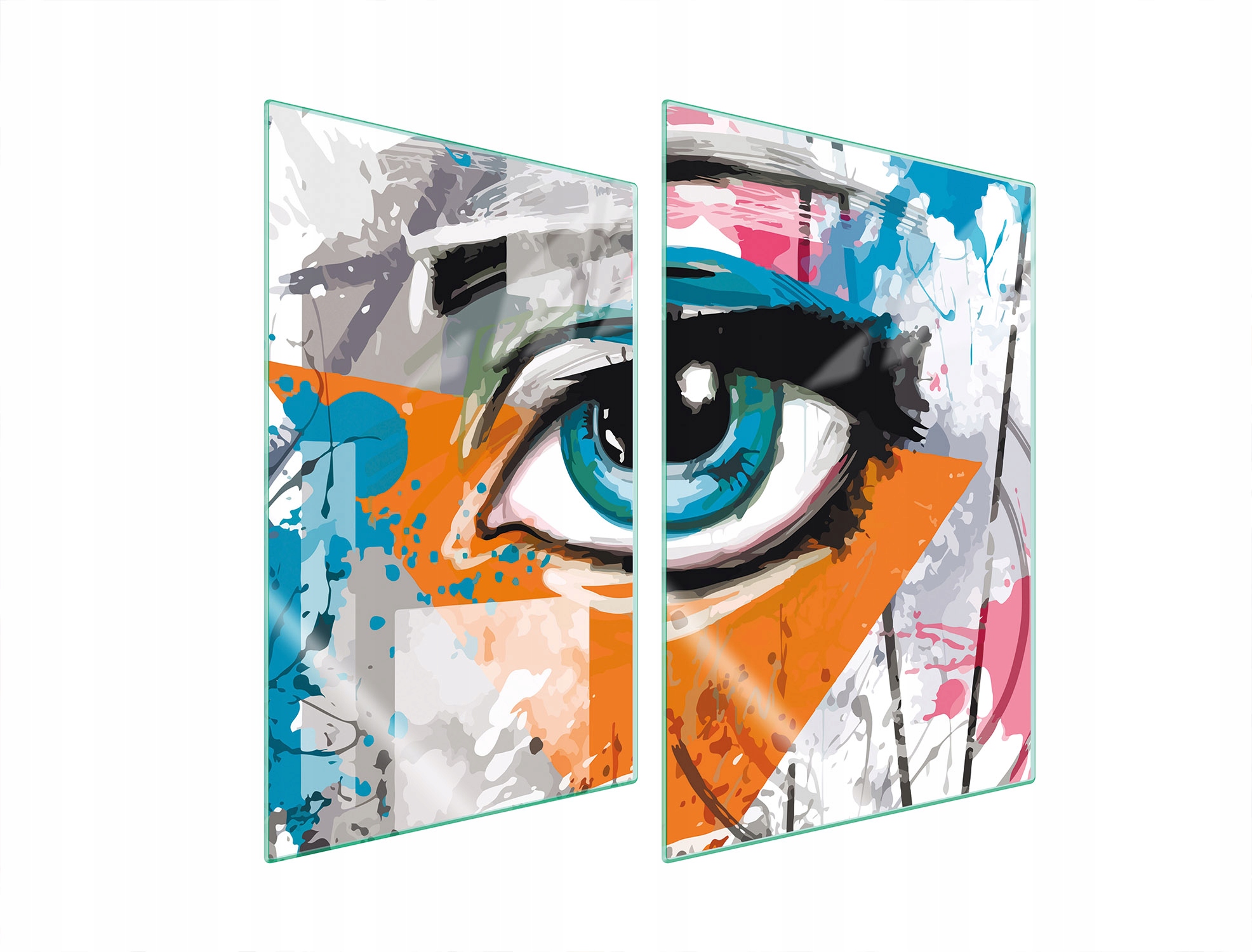 Skleněná Ochranná Deska Do Kuchyně 2x35x52 Oko Tvrzené Sklo