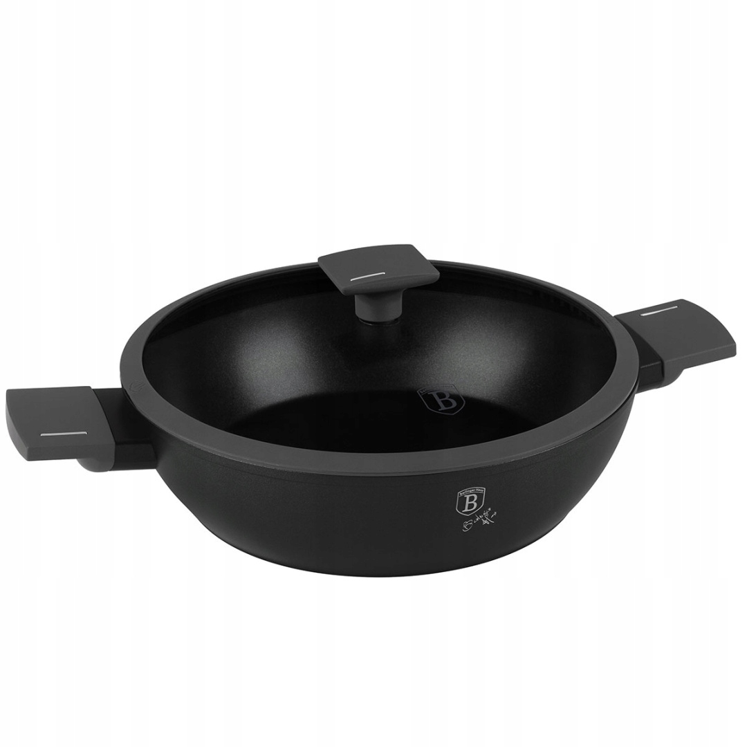 Plochý Hrniec S Pokrievkou 30 cm Berlinger Haus BH-8129 Antracit