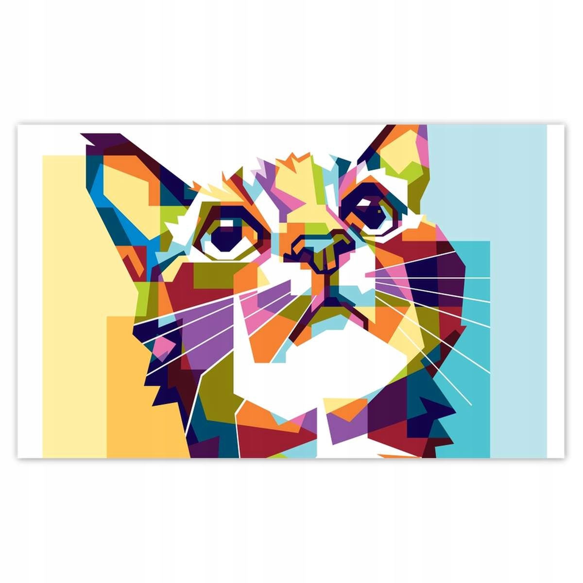Fototapety 416x254 Abstrakcyjny kot