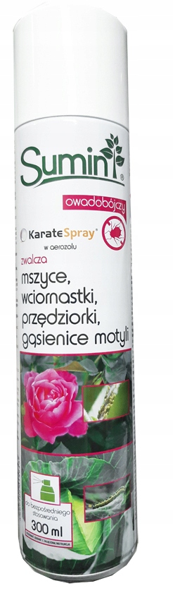 

Karate Spray Aerozol 300ml Gąsienice Wciorniastki