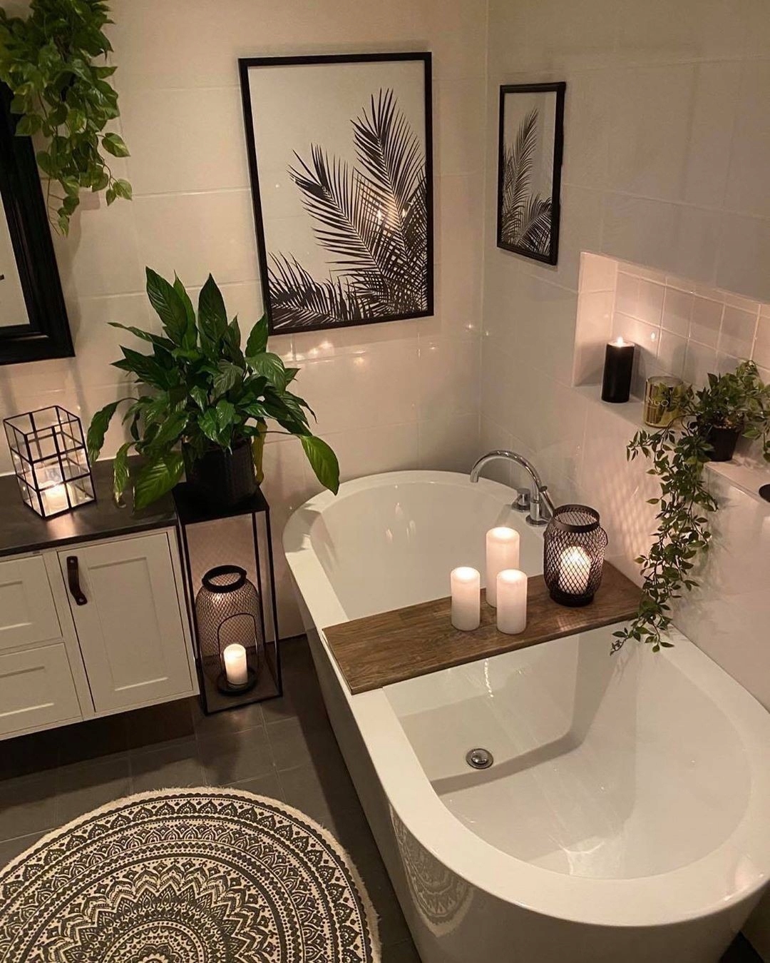 Stojak metalowy, czarny kwietnik loft 70 cm Kod producenta 5908311180877