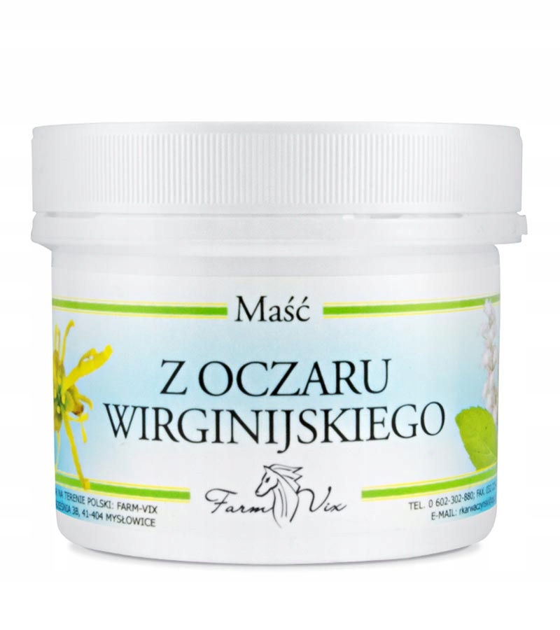 

Maść z Oczaru Wirginijskiego żylaki naczynka 150ml