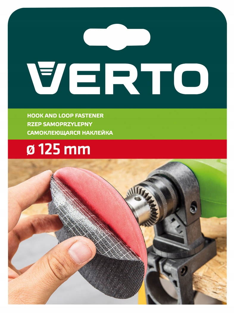 VERTO Rzep samoprzylepny 125 mm Marka Verto