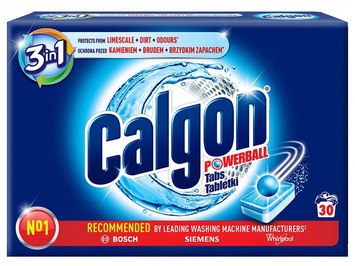 

Calgon Tabletki Ochronne do Pralek 3w1 30szt