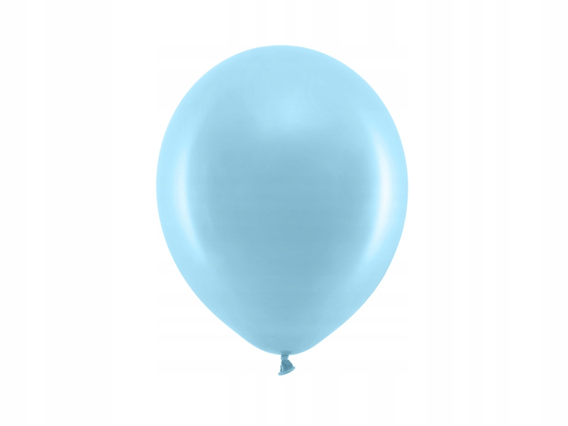 

Balony 23cm pastel niebieski Urodziny Ślub 100 szt