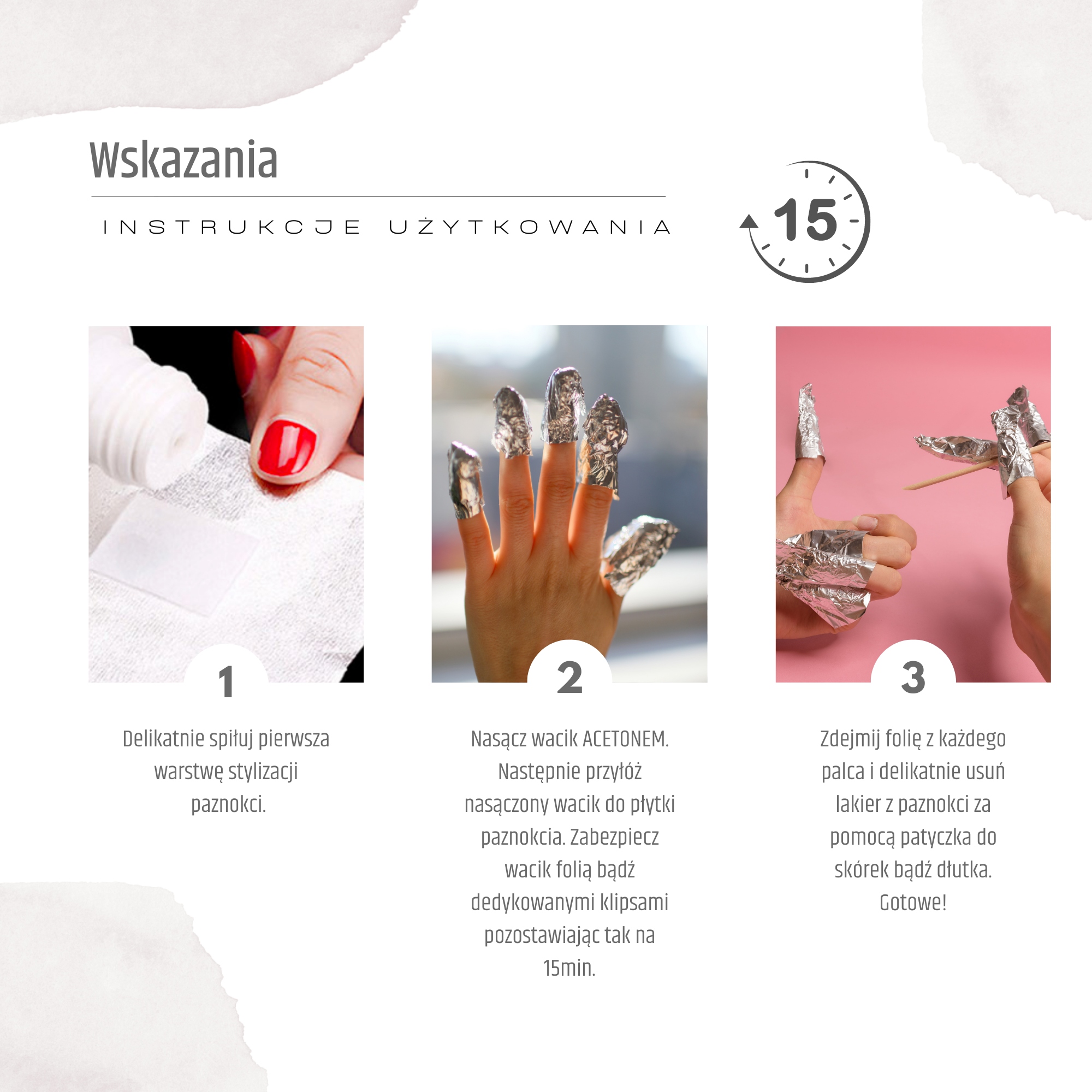 INLAQ Aceton Kosmetyczny Remover 100ml Marka INLAQ