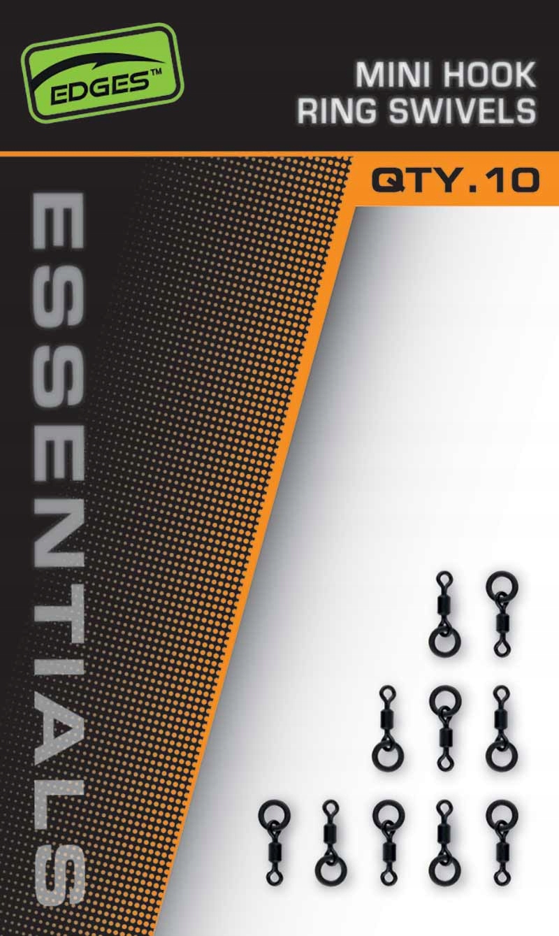 Fox Krętliki Edges Essentials Mini Hook Ring Swivels