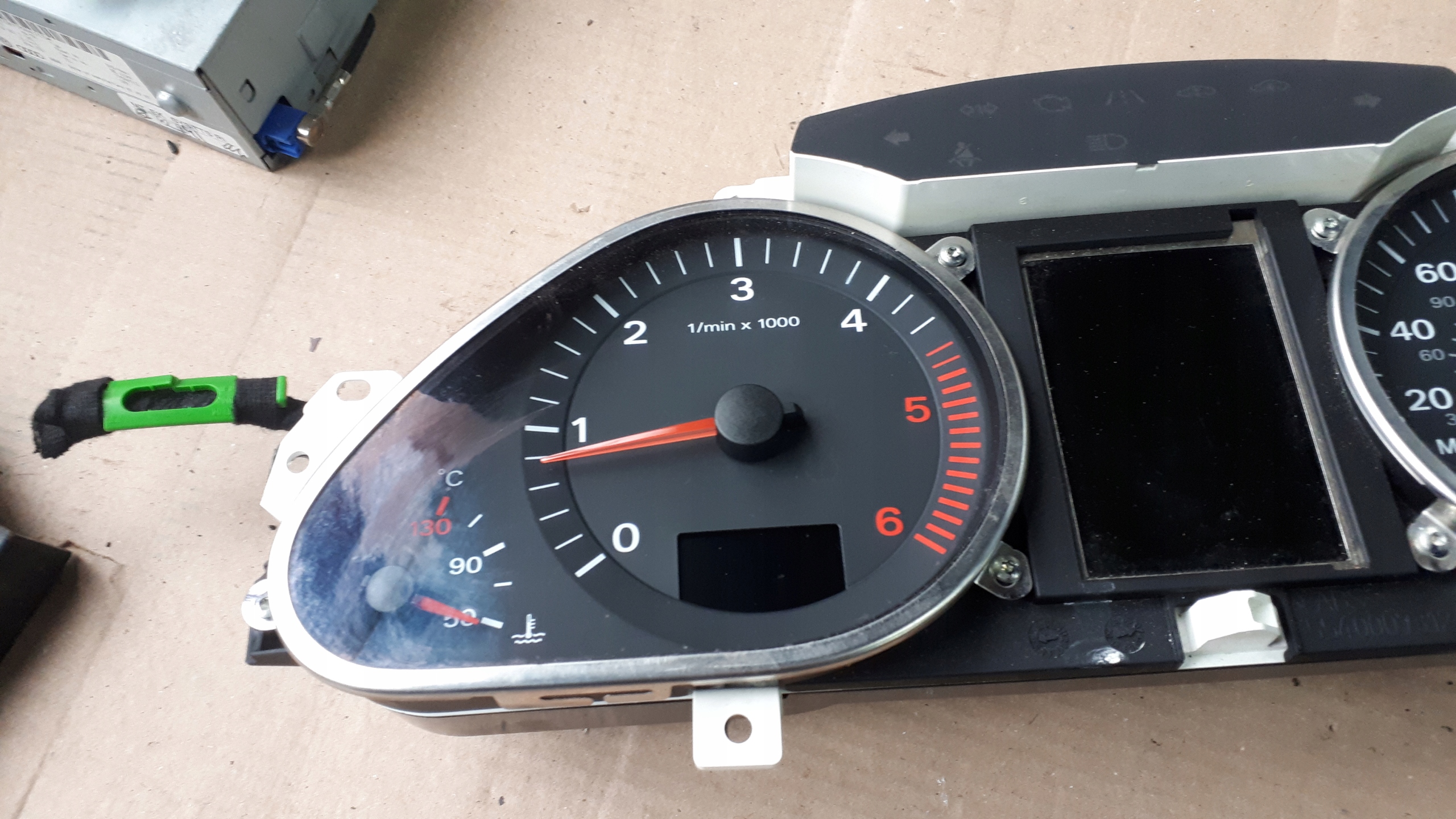 Q7 4L dials clock FIS dials 4.2 TDI UK DIESEL