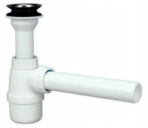 

Syfon umywalkowy 32 mm metalowe sitko butelkowy