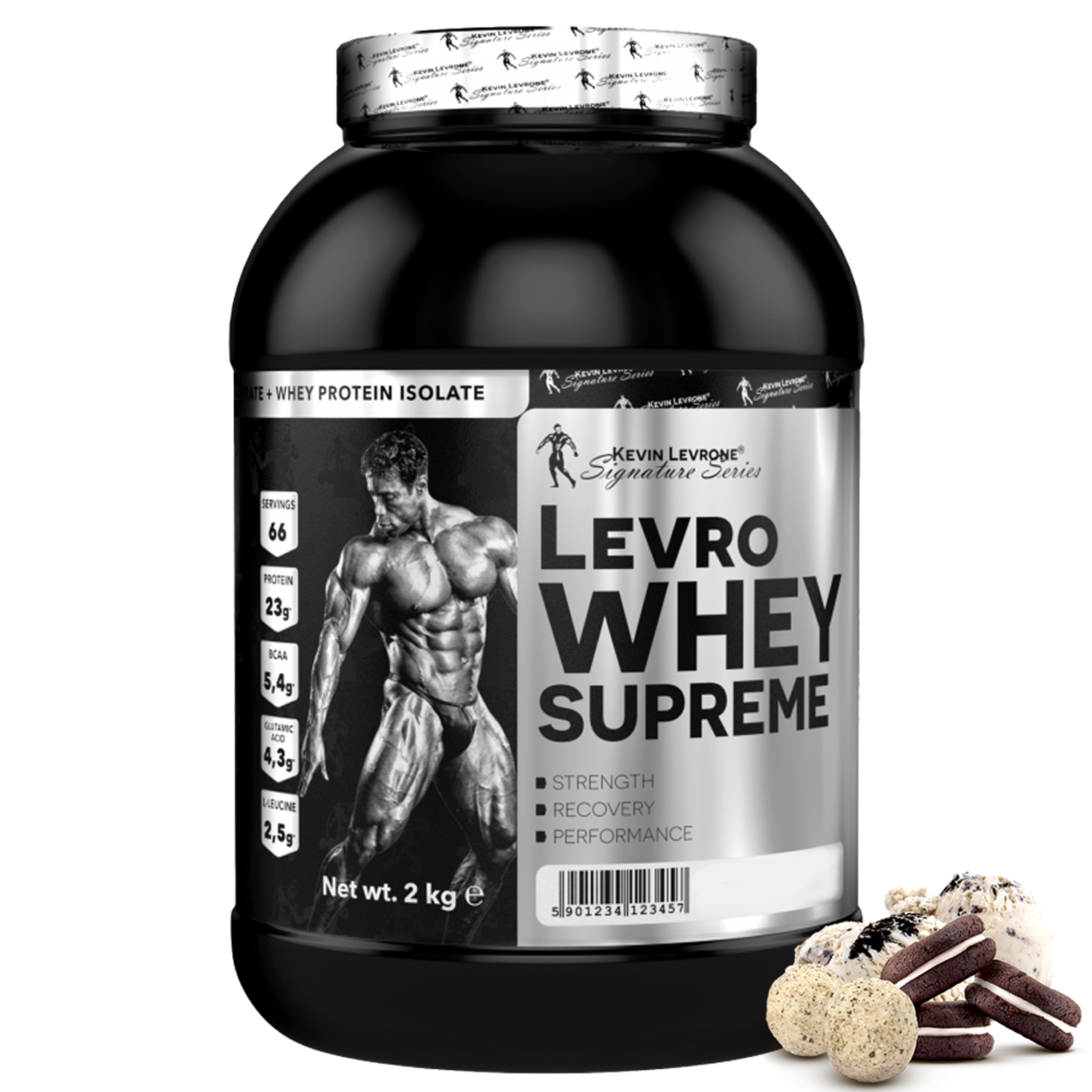Kevin Levrone Whey Supreme ODŻYWKA BIAŁKOWA SIŁA — 12