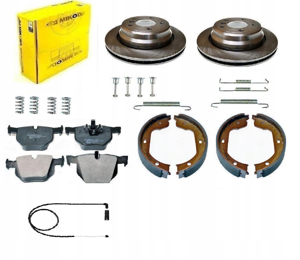 Kotouče Čelisti Bmw X3 E83 Zadní Sada 320 mm