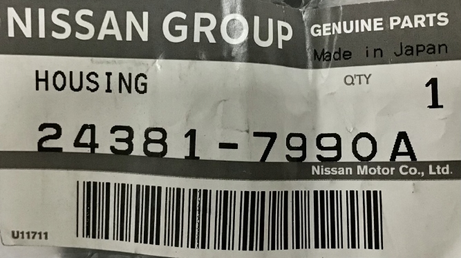 Podstawa mocowania bezpieczników Nissan oryginał Typ samochodu 4x4/SUV Samochody osobowe