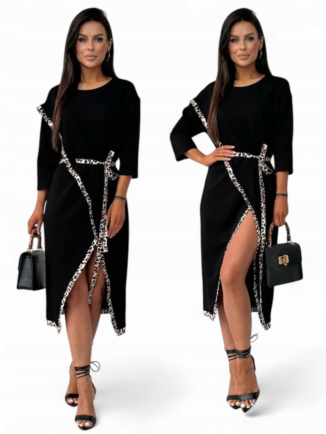 Elegantní společenské šaty se zavazováním, velikost velikost