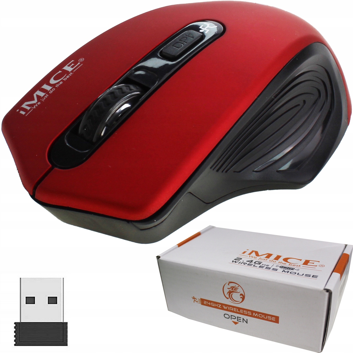 

Mysz Bezprzewodowa Myszka iMICE Dpi Cicha Gaming*