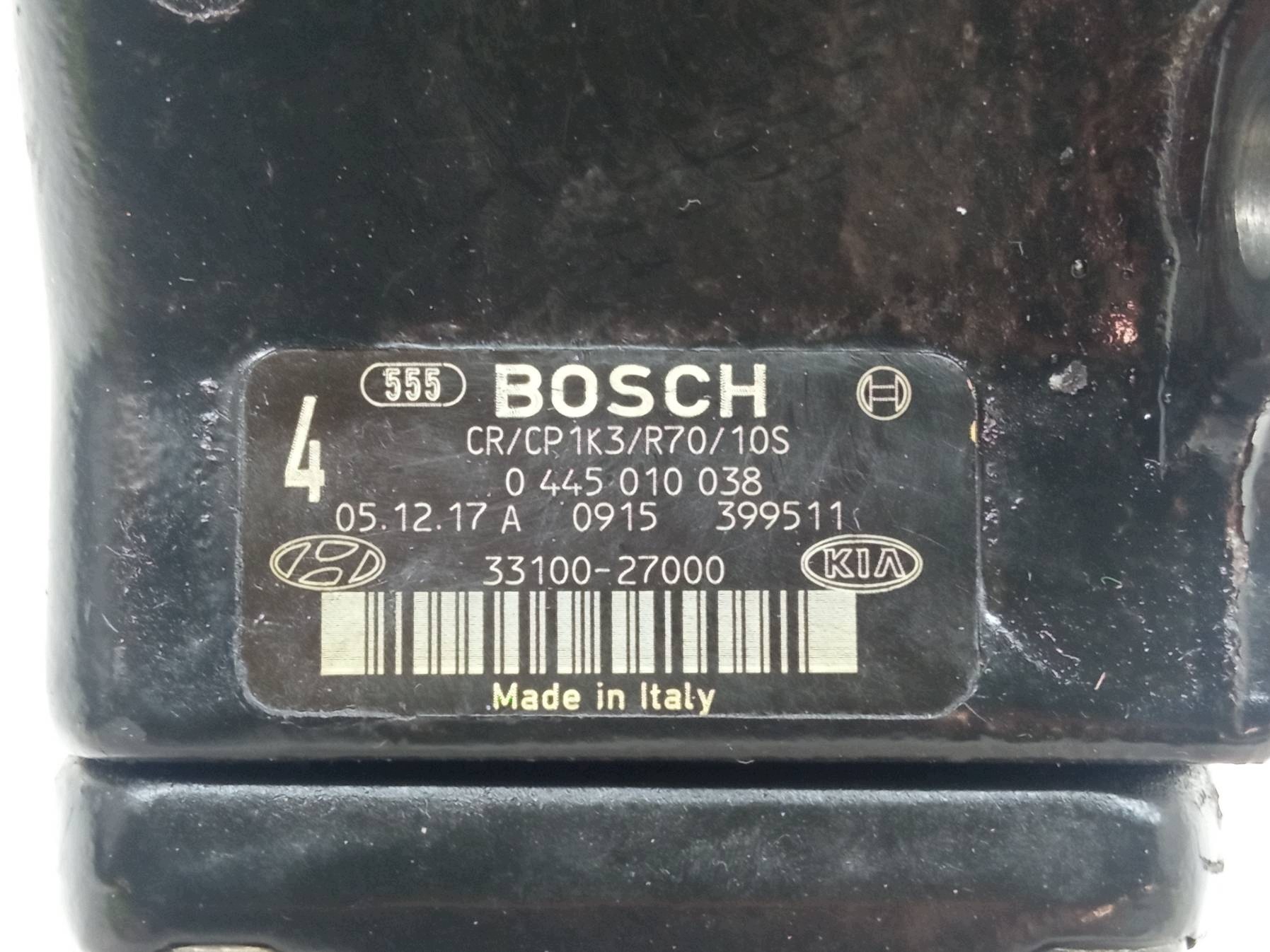 pompe d'injection 3310027000 2.0 CRDI Hyundai Trajet et (1999-2008)