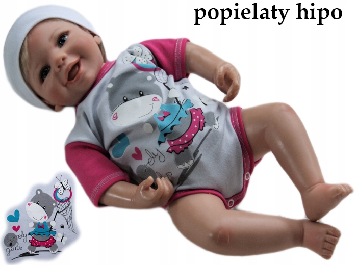 

Body pajacyk nadruk 56 krótki rękaw bawełniane