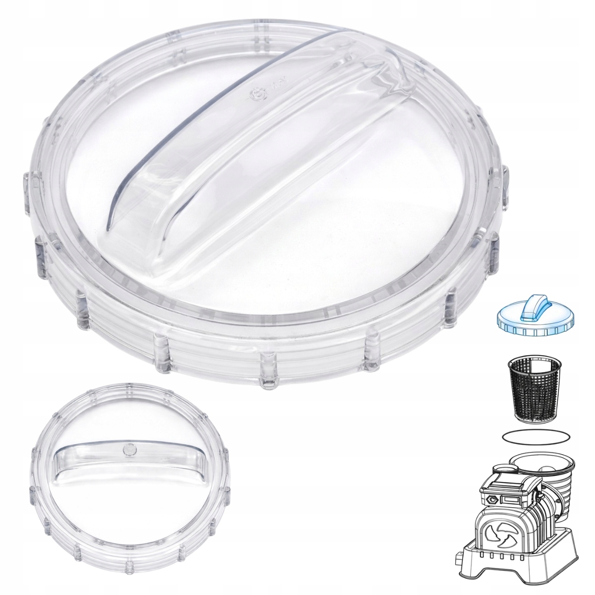 Veľký uzáver pre pieskovú pumpu Bestway 58486, originálny, nový