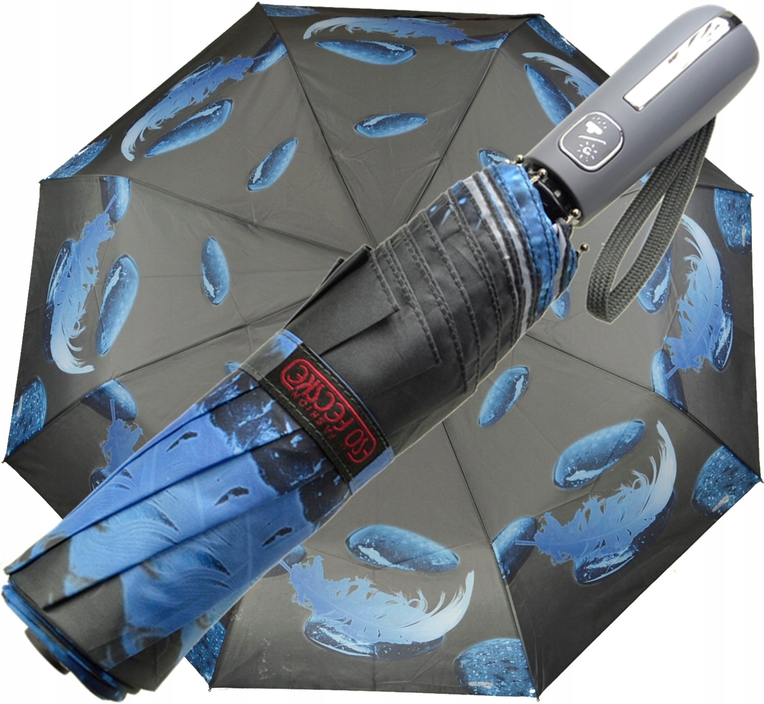 PARASOLKA DAMSKA MĘSKA PARASOL PEŁNY AUTOMAT MOCNY