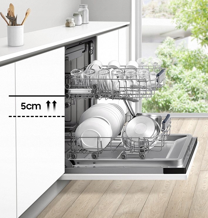 Zmywarka Samsung DW60M6050FS 14 kpl 7 programów Poziom hałasu 44 dB