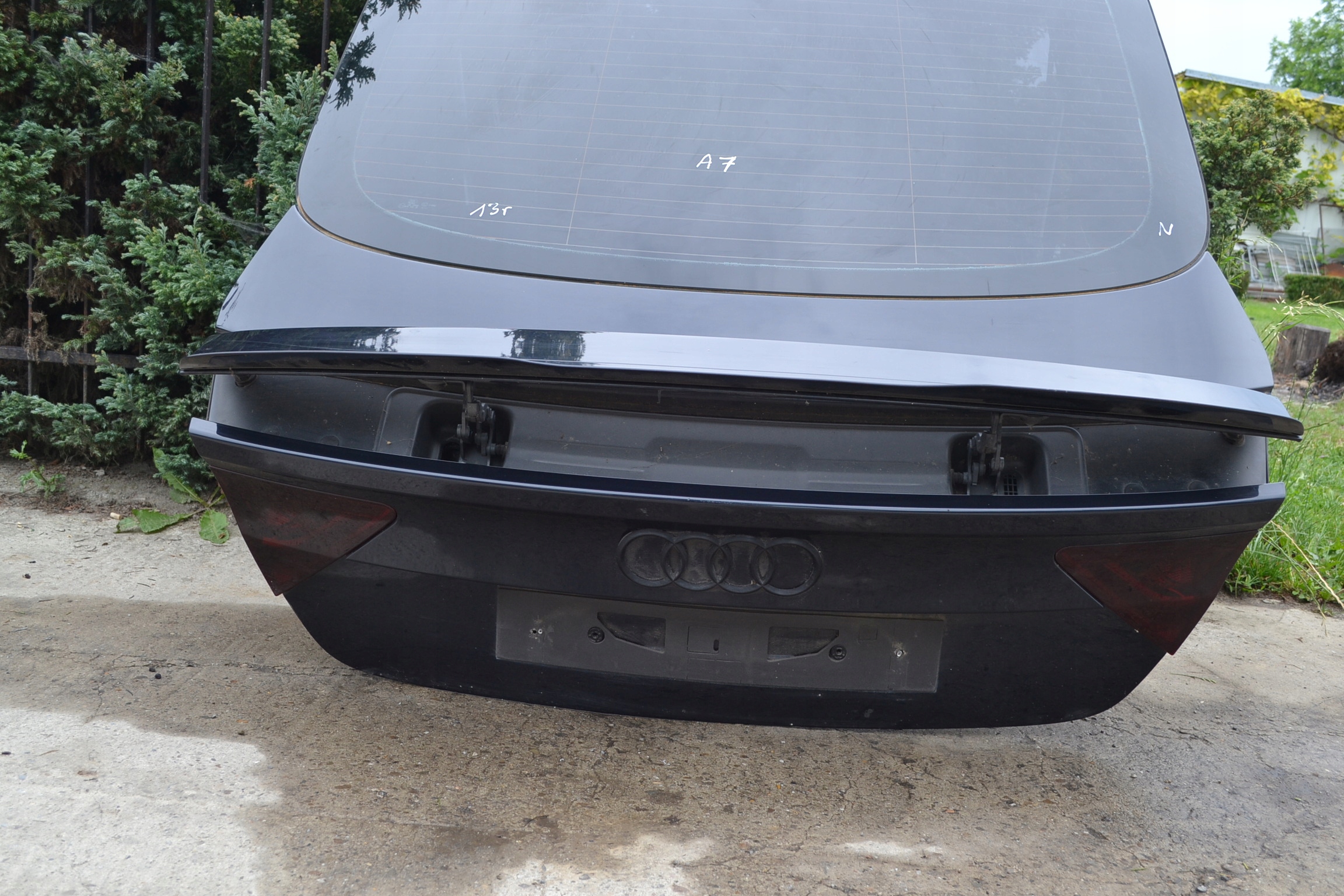 trunk door boot rear part rear window Audi A7 4G8 S7 RS7 complete