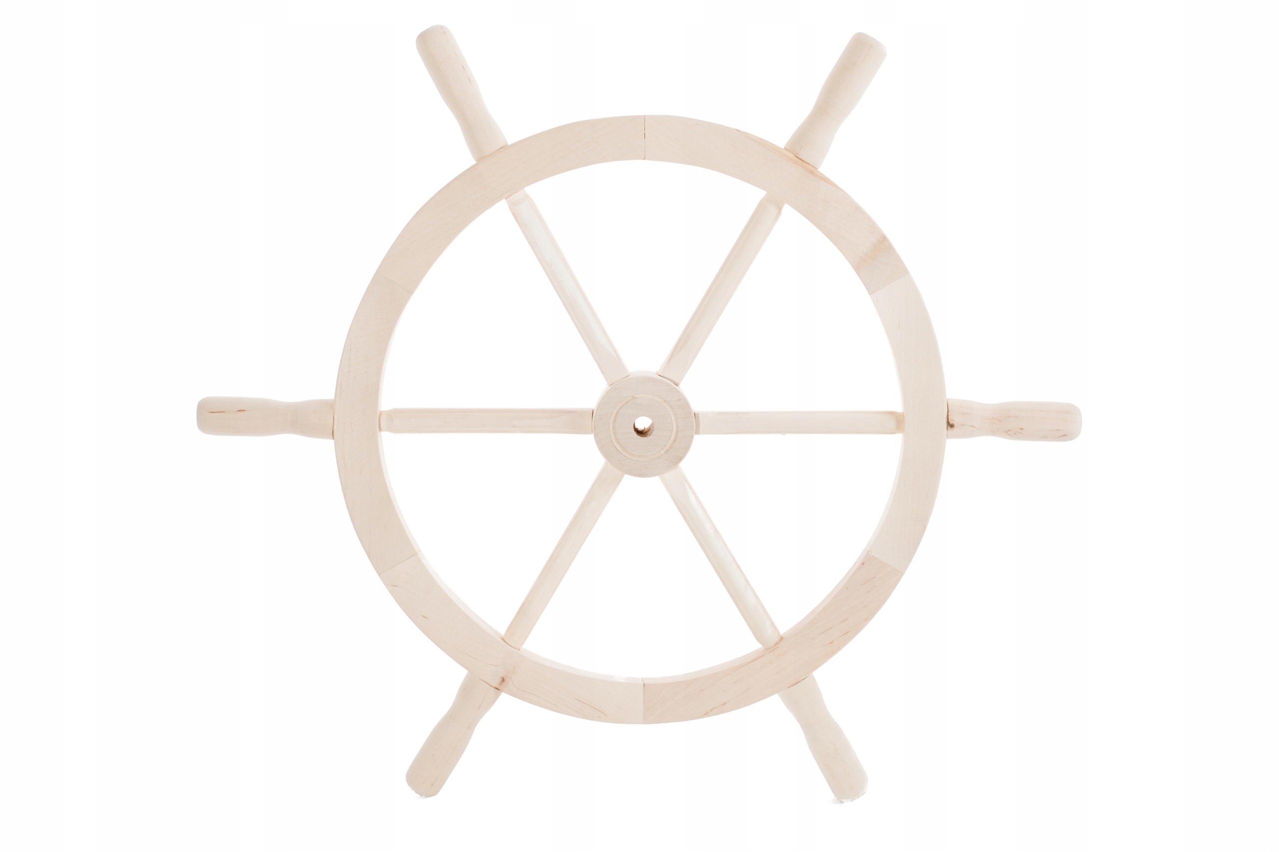 Ster 50 cm Dřevěné Kormidelní Kolo Dekorace