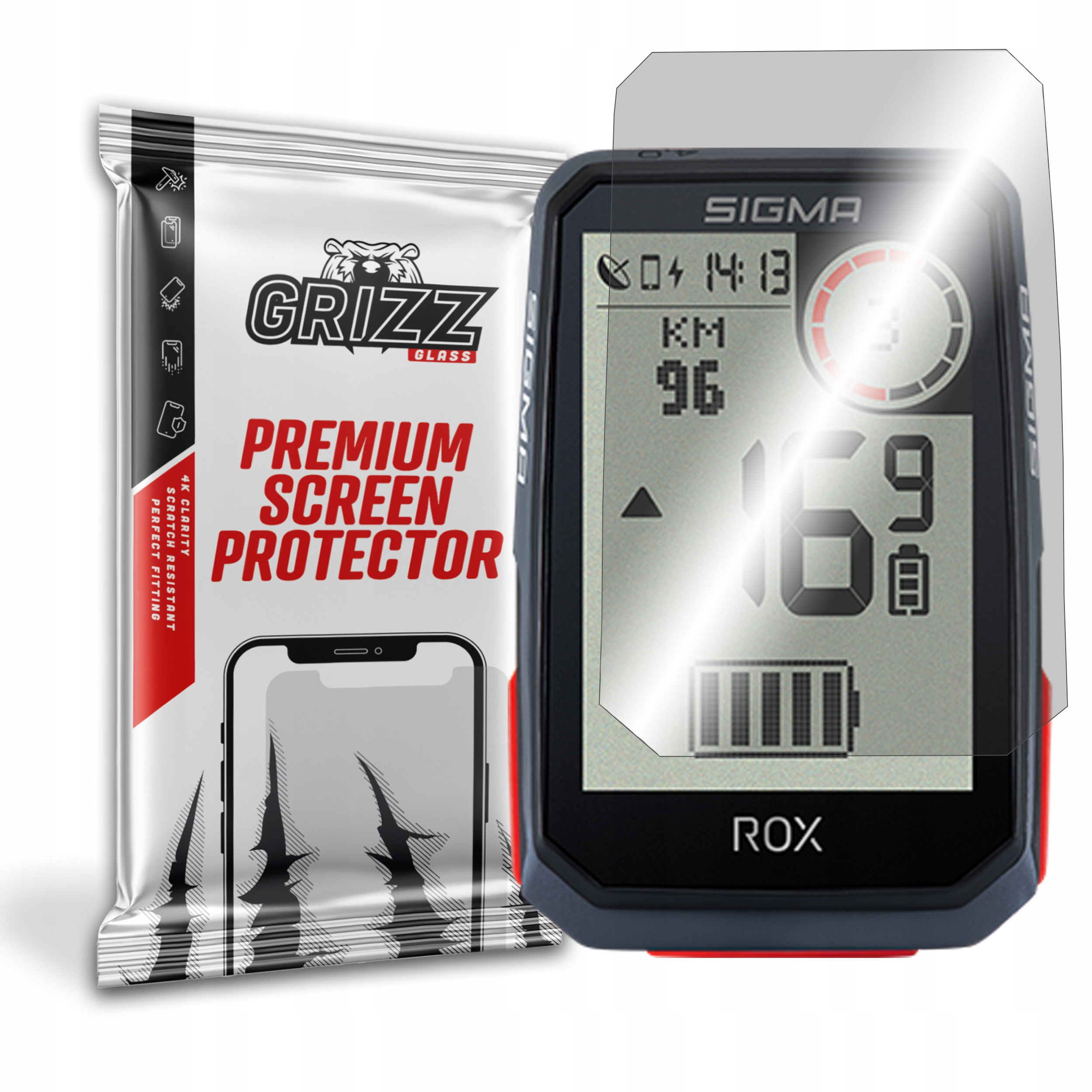 

Szkło hybrydowe do Sigma Sport Rox 4.0