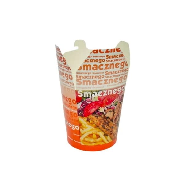 KRAM Kebab box SMACZNEGO frytki 1000 ml 50szt.