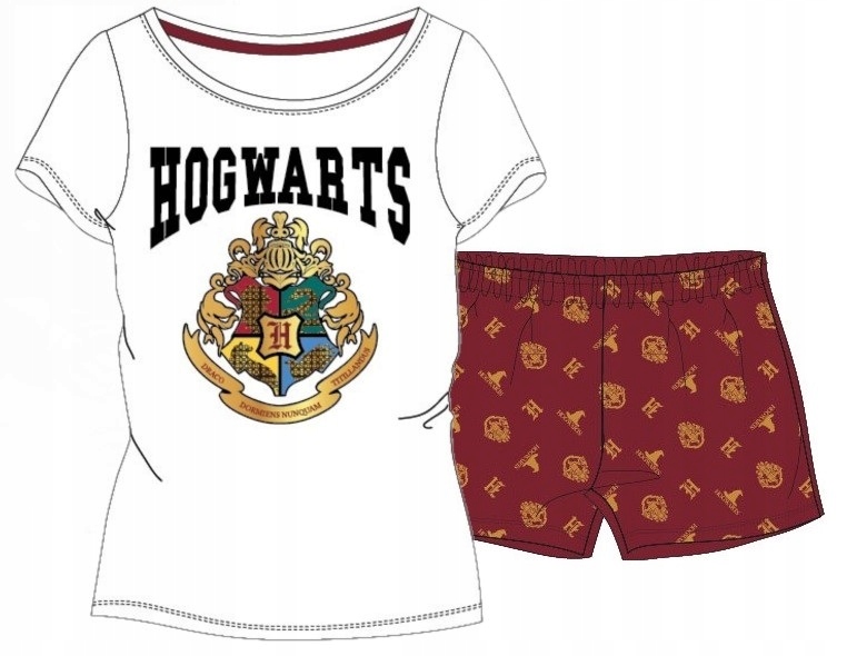 

piżama Harry Potter dziecięca letnia brokat 152
