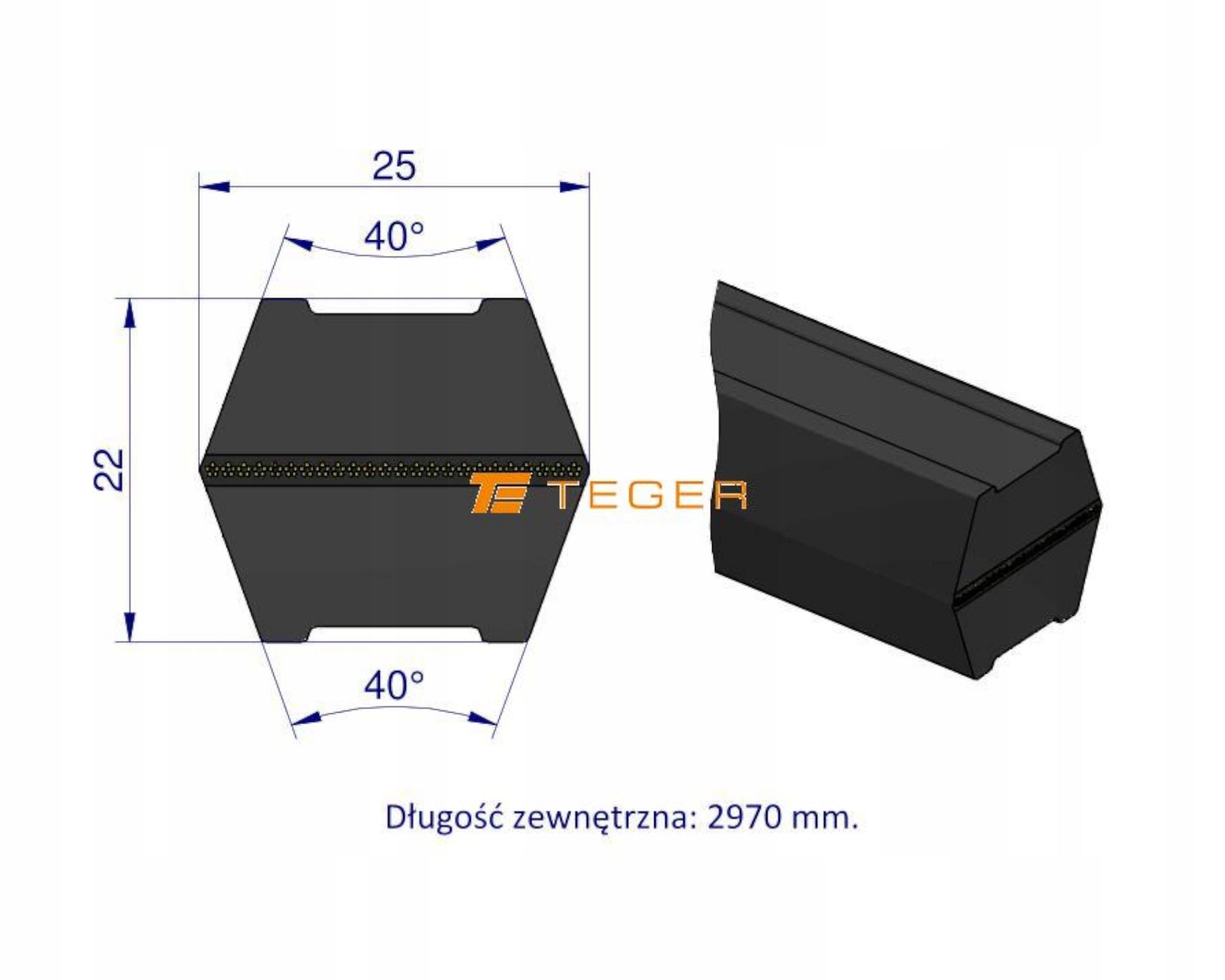 Pas klinowy kombajn Claas 653121 AP1001030 TEGER Marka maszyny Inna