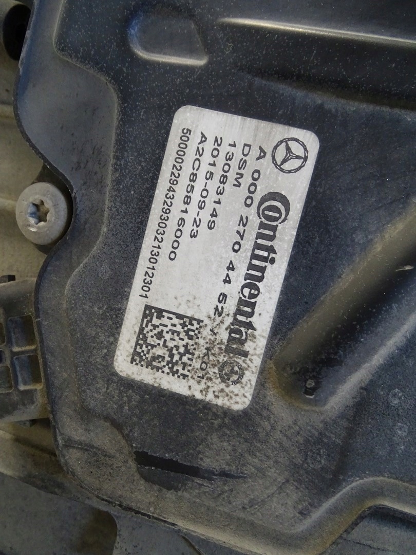 gearbox, AUTOMATYCZNA control unit MERCEDES C W205 2.0 CGI 722995