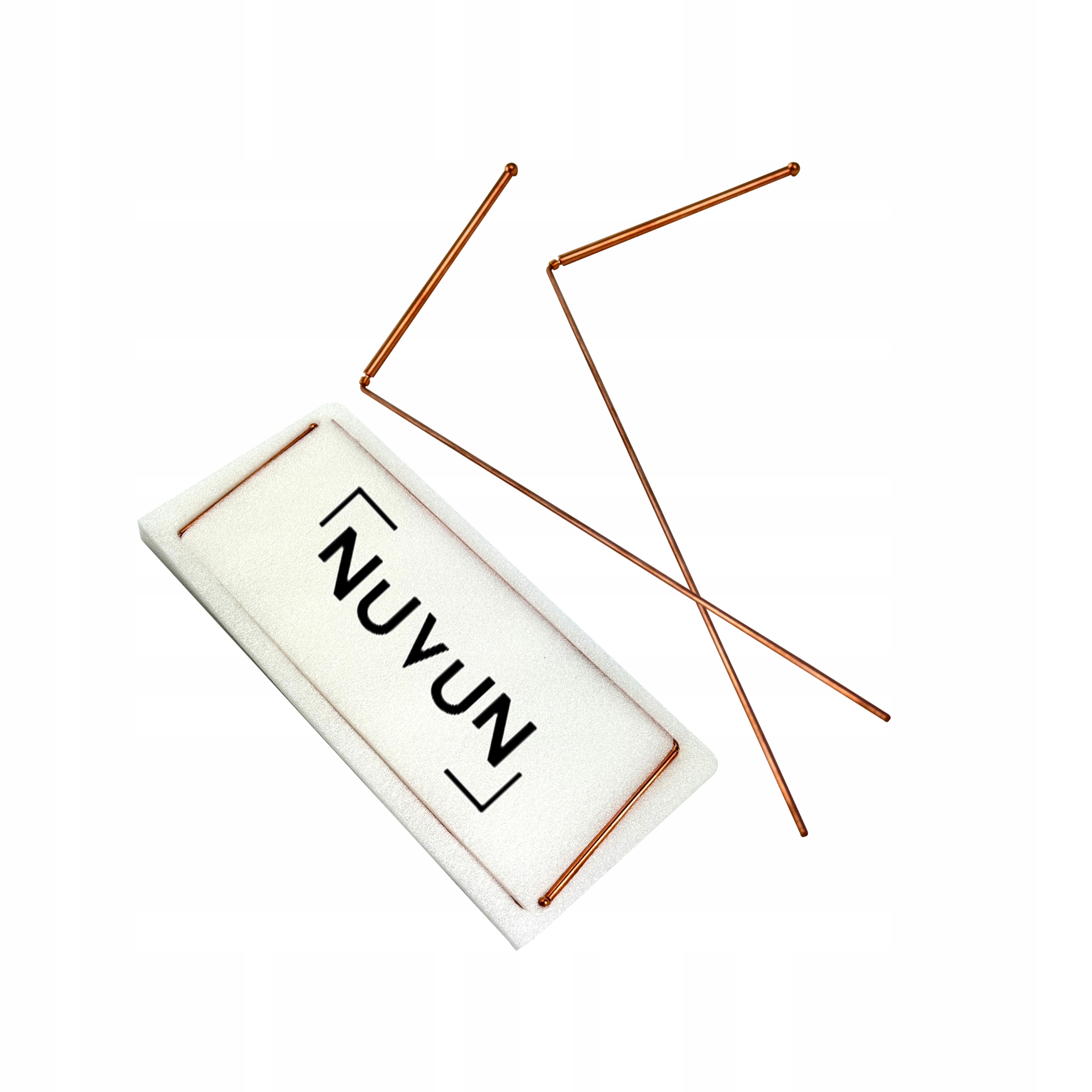 Zestaw 2w1 Profesjonalne Różdżki Radiestezyjne Miedziane Do Szukania Wody