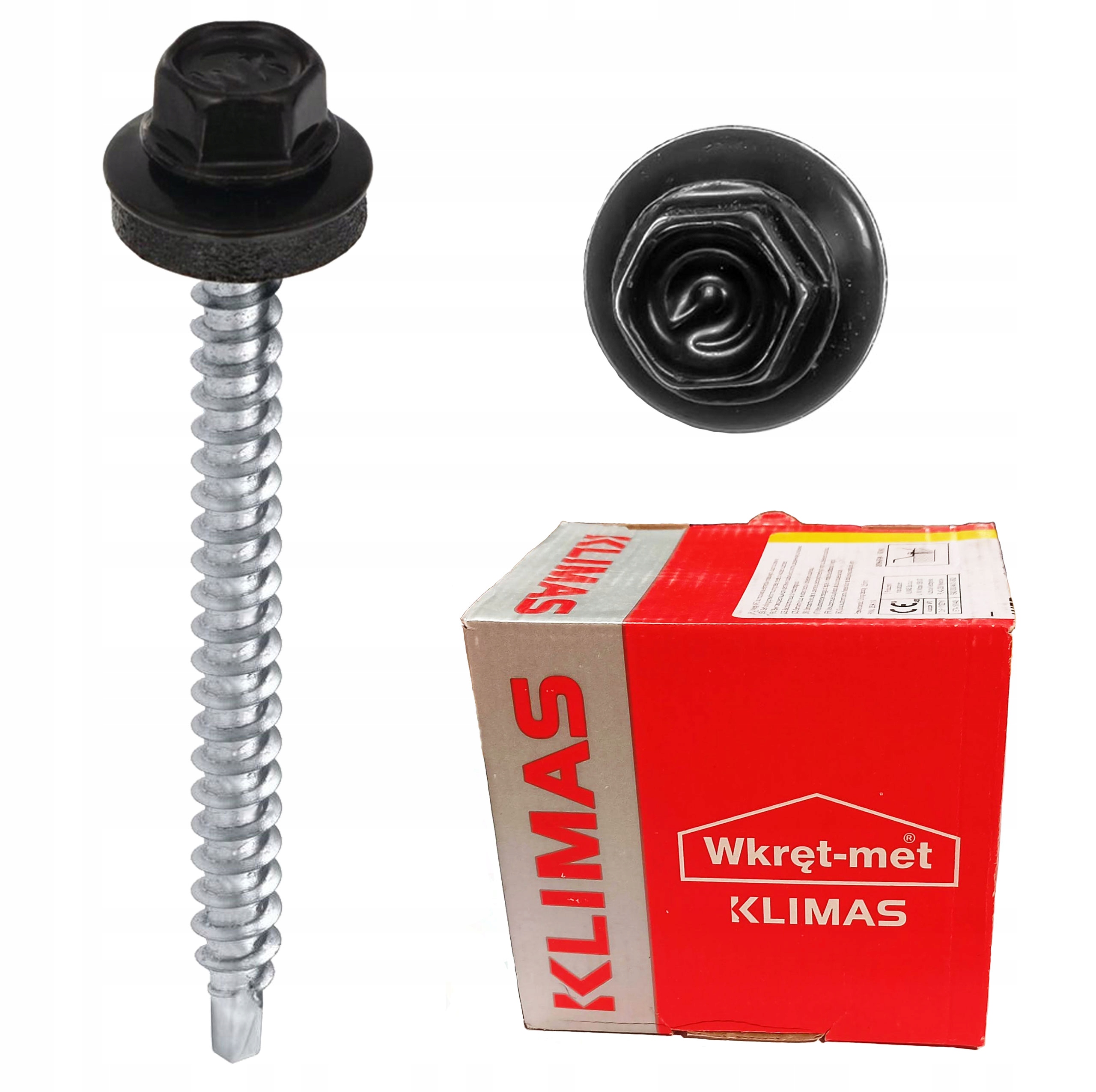 

Wkręty Farmerskie 4,8x70mm Ral 9005 Farmery 200szt