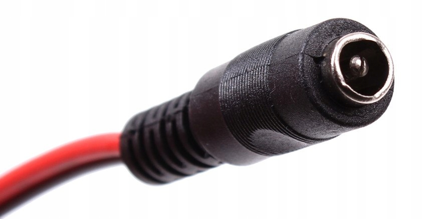 GNIAZDO ZASILAJĄCE NA PRZEWODZIE 2.1/5.5mm Marka Delta