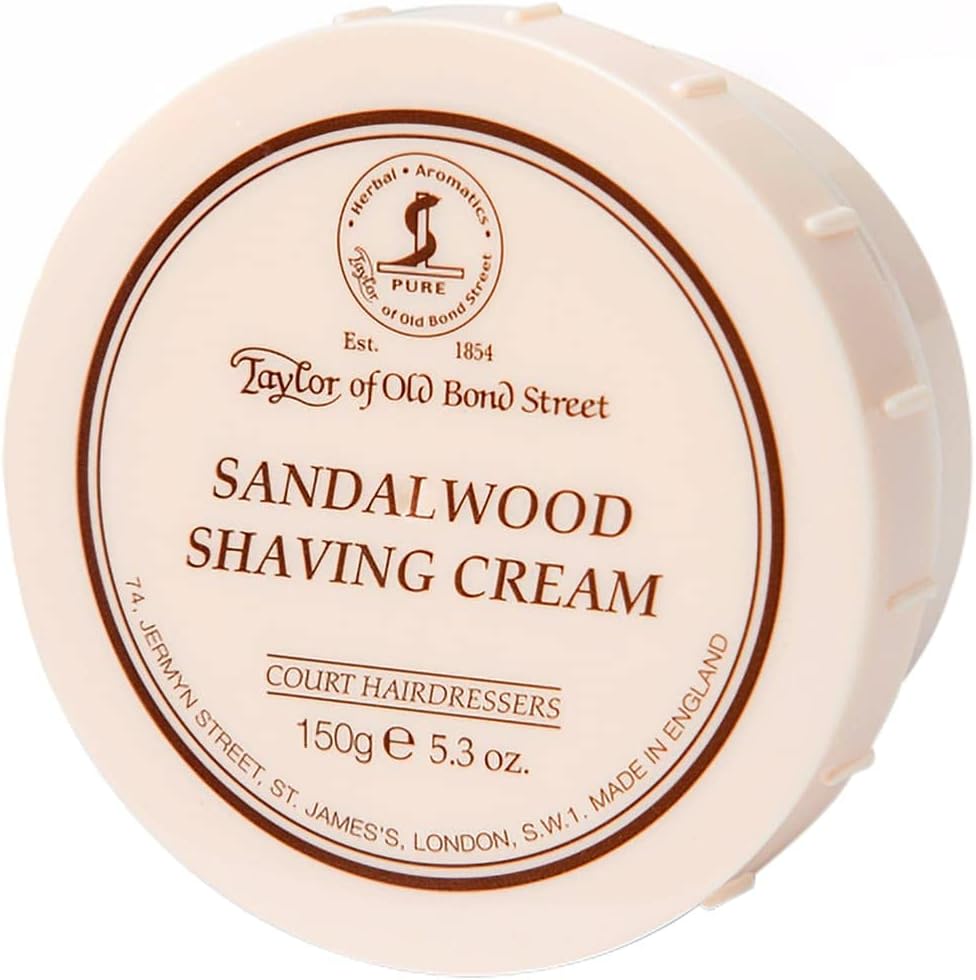Taylor of Old Bond Street krém na holení santalové dřevo 150 g